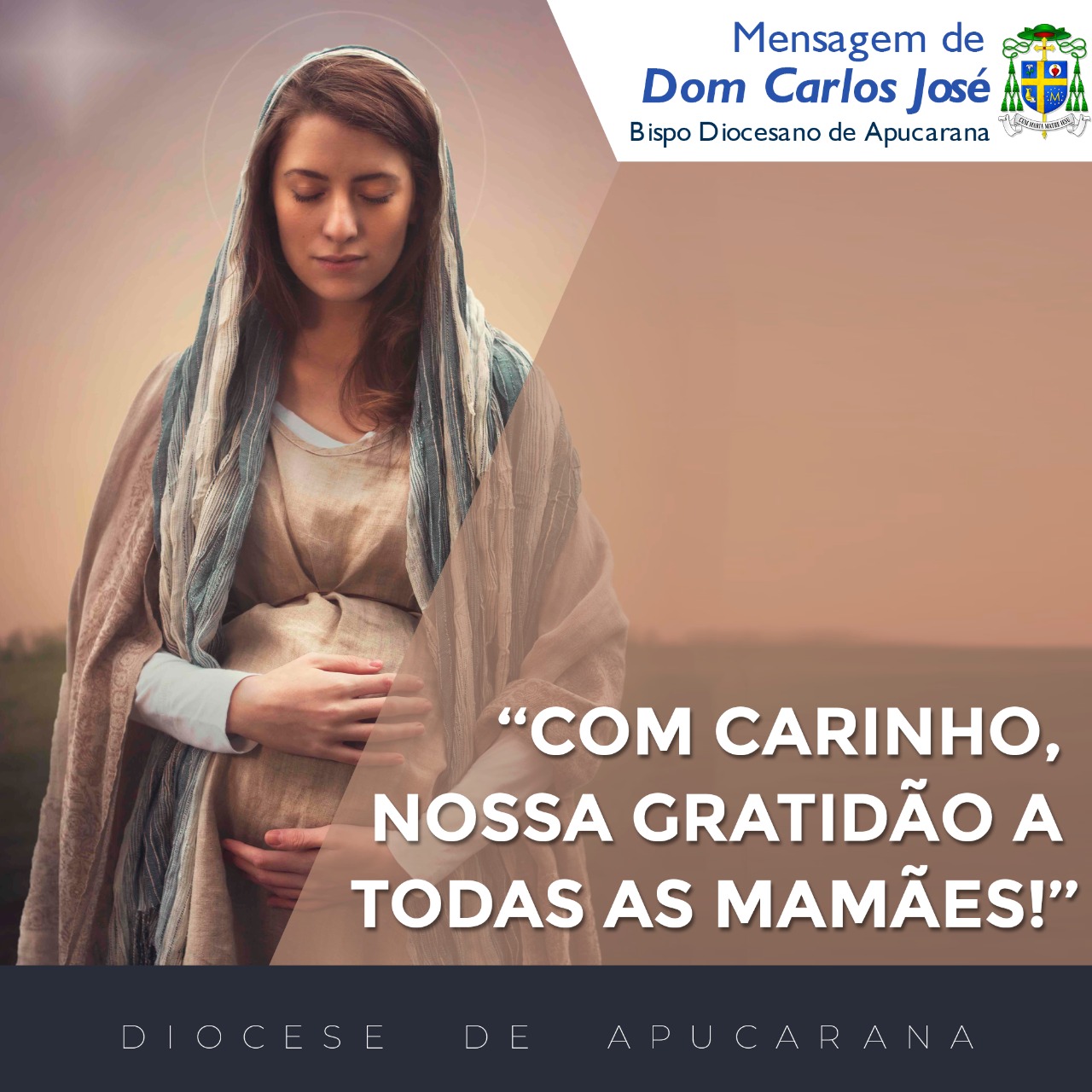 Com carinho, nossa gratidão a todas as mamães!