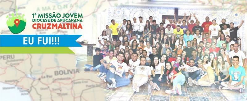 1ª MISSÃO JOVEM DO SETOR JUVENTUDE EM CRUZMALTINA