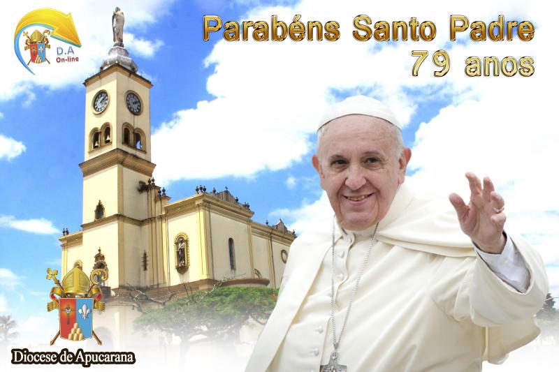 Parabéns Papa Francisco