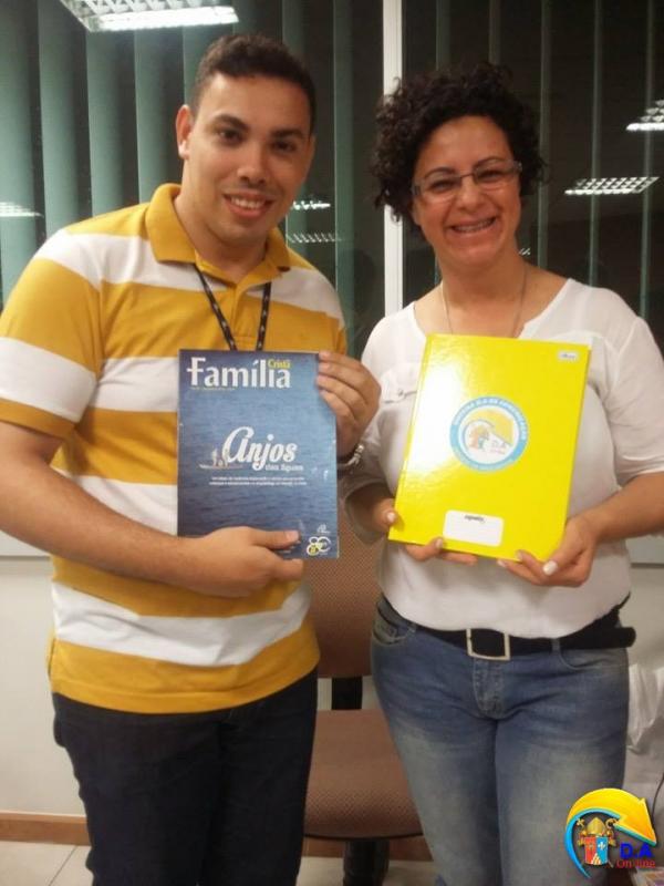 Revista Família Cristã e D.A unidos na evangelização! 