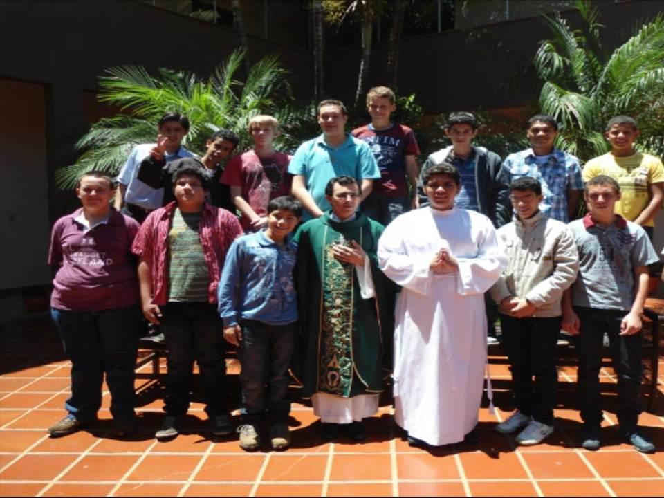 Chegada no Seminário Menor Diocesano de Apucarana