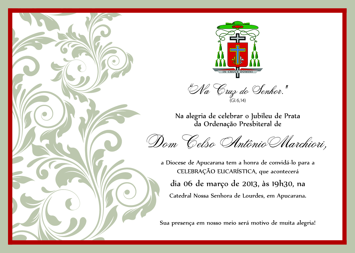 JUBILEU SACERDOTAL DOM CELSO ANTONIO MARCHIORI