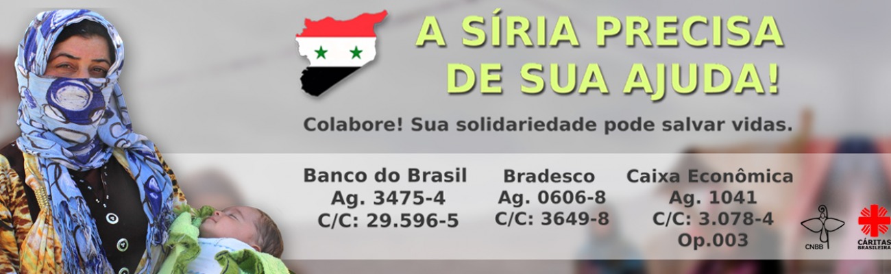 SÍRIA PRECISA DE AJUDA HUMANITÁRIA