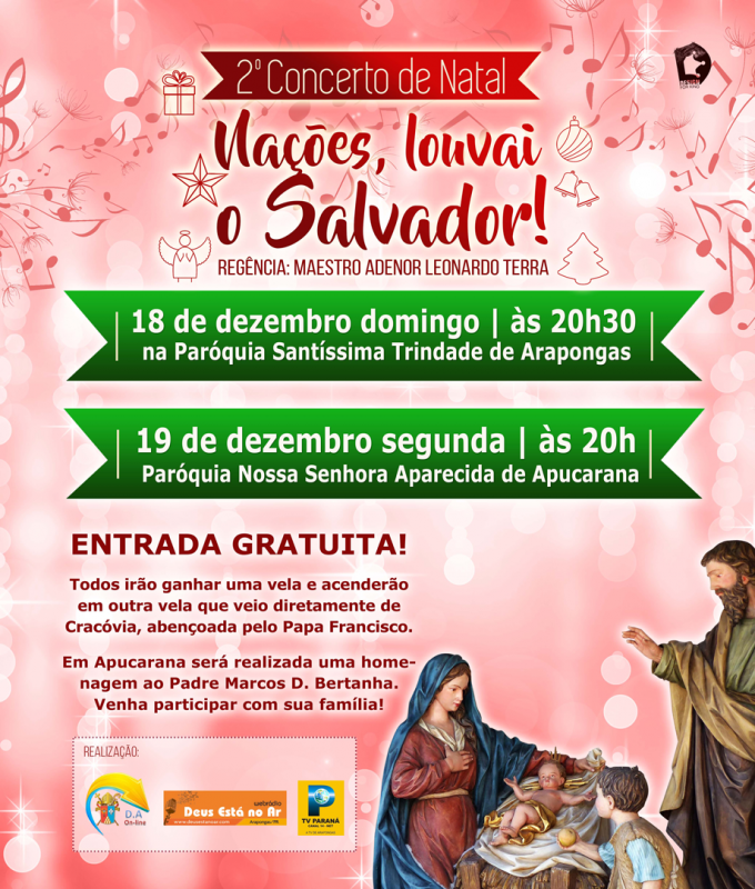 O maior evento musical natalino da região 