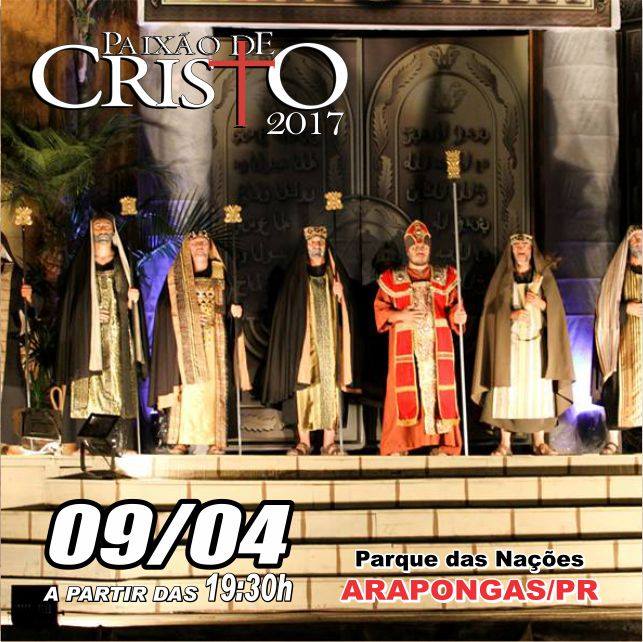 20 anos do teatro "Paixão de Cristo" 