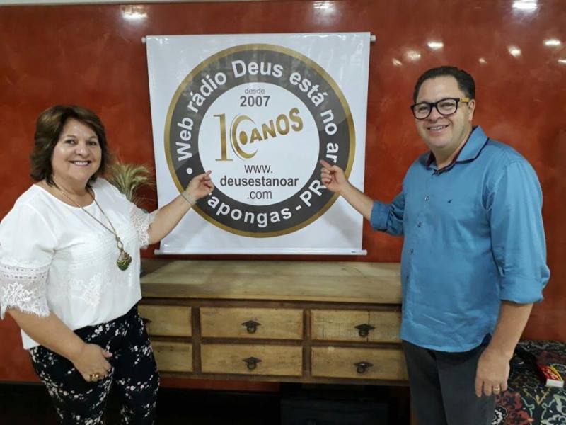 Web Rádio Deus Está no Ar, 10 anos evangelizando 