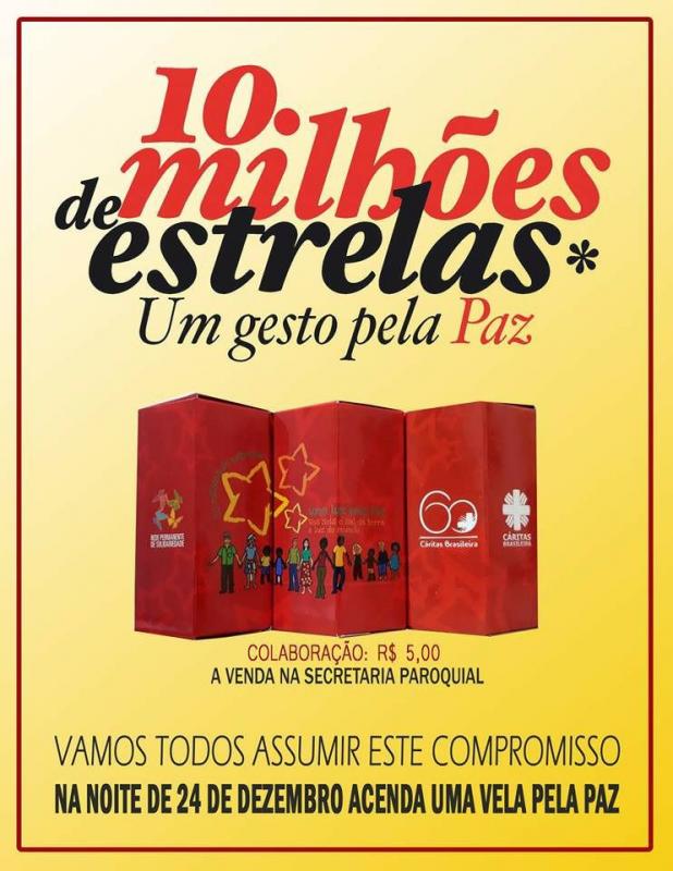 Cáritas Diocesana lança campanha "Velas da Paz 2018" 