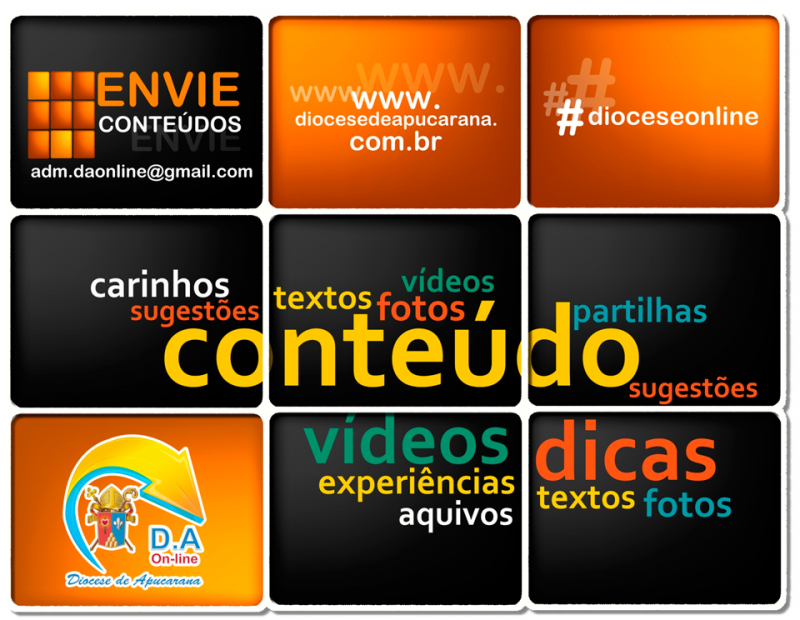 E-mail da comunicação diocesana 